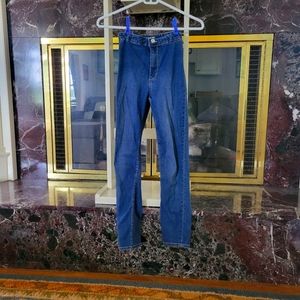 H&M highwaisted straight jeans girls 12